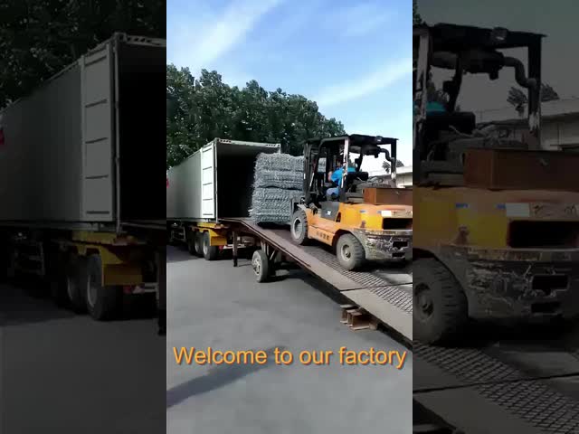 Hot Dip Galvanized Metal Gabion Baskets