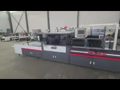 China Flatbed Automatic Die Cutting Machine for Corrugated Paperboard Die Cutting supplier
