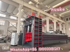 135KW Scrap Metal Cutting Machine High Speed Electricty Power Customizable