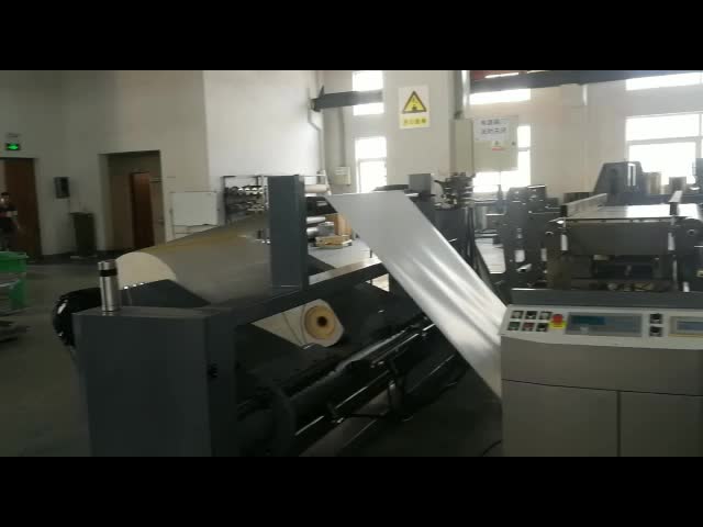CE ISO9001 FMシリーズ 四色折り紙印刷機 200m/Min ギアリング 1/8cp