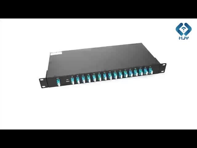 1U 2Slot DWDM OADM LGX シャーシ DWDM MUX DEMUX テルコルディア 8CH GR 1221 標準