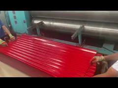 Building Tin Zinc Color Coated Plate Hot Rolled A527 A526 G90 0.12mm - 5mm