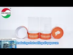 Creative PVC Window Paper Tube UV Advantage Waterproof Toy Gift T Shirt Cylinder Tube Packaging