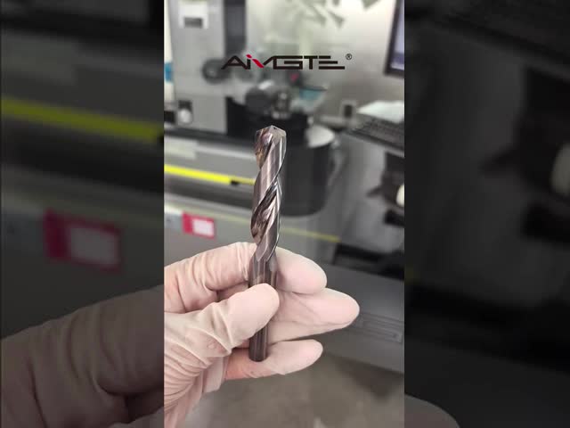 Precision Solid Carbide Twist Drill Bits Coolant Through Twist Drills For Alloy Steel