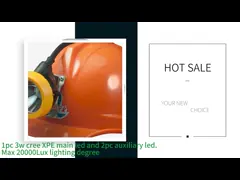 KL5LMC Rechargeable Lithium Ion LED Miner's Lamp Portable Waterproof IP68 Underground Safety Mining Headlamp