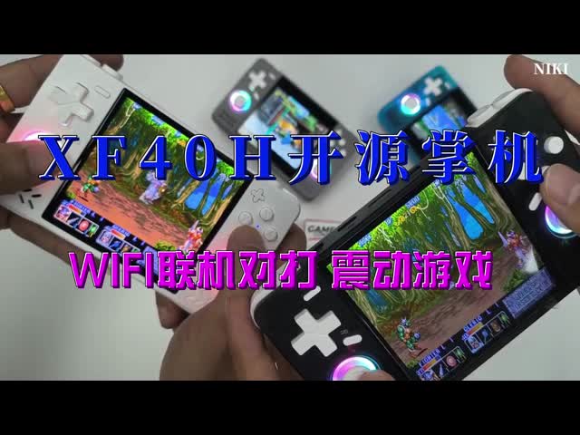 XF40H 64GB ハンドヘルドゲームコンソール 10000 ゲーム 4 インチ レトロクラシックスクリーン