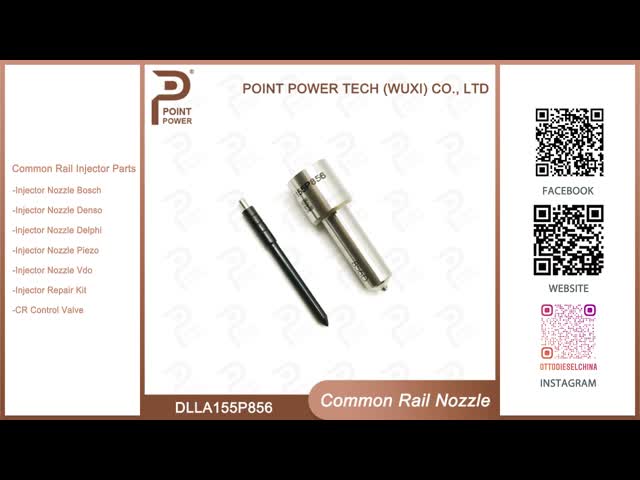 DLLA155P856 インジェクタルのためのデンスコモンレールノズル 095000-660# 23670-E0040ノズル燃料注入