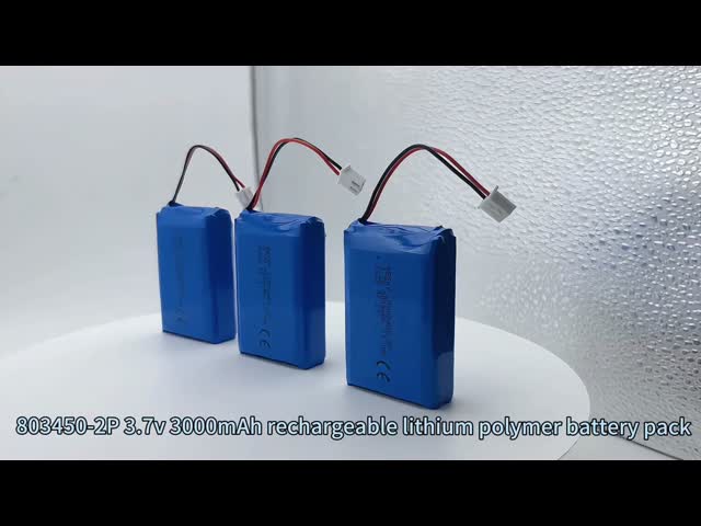 プリズマティック リチウムポリマー バッテリー パック 103450 3.7V 1800mAh 2000mAh 暖かい手袋用