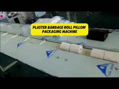 China PLC Automatic Flow Packaging Machine With Card Issuing Poster Packing Machinery supplier