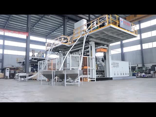 HUAYU 2200L-8 ブロー成形機（大型プラスチック製造用）