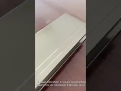 PV End Clamp Extruded Aluminum Profiles Solar Roof Mounting Systems 6063-T5 / 6060-T5