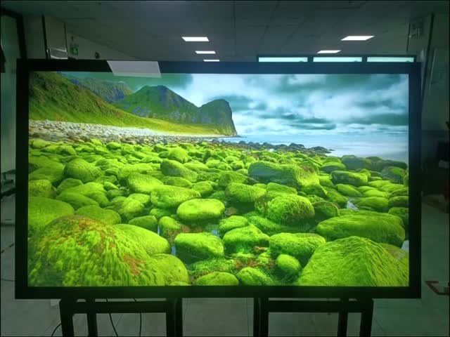 Large Size 86 inches IP66 Waterproof 3500nits Full Outdoor LCD Display UHD Advertising