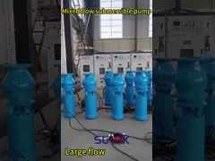 China Submersible Pumps 3 Phase 120m3/H 20hp Water Deep Bore Well Submersible Pump supplier