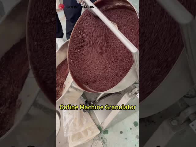 Compound Fertilizer Compact Small Phosphate Fertilizer Granulator