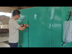 Customized Stainless Steel 304 316 192 Tray Hot Air Circulation Oven For Honeysuckle Banana Fruit Rose