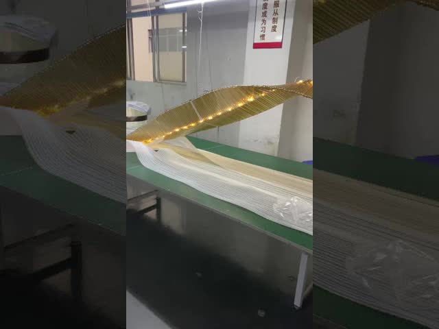 Modern Hotel Lobby Wedding Banquet Hall Special Artistic Custom Crystal Chandelier Hotel Engineering Light Chain Crystal LED Ceiling Chandelier