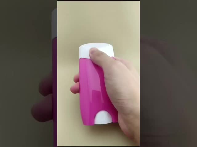 Rose Big Smooth Lip Balm Packaging with White Lid 2311 for Lipsticks