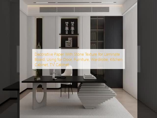 Stone Texture Furniture Decorative Paper Customise For Kitchen Cabinet Surface