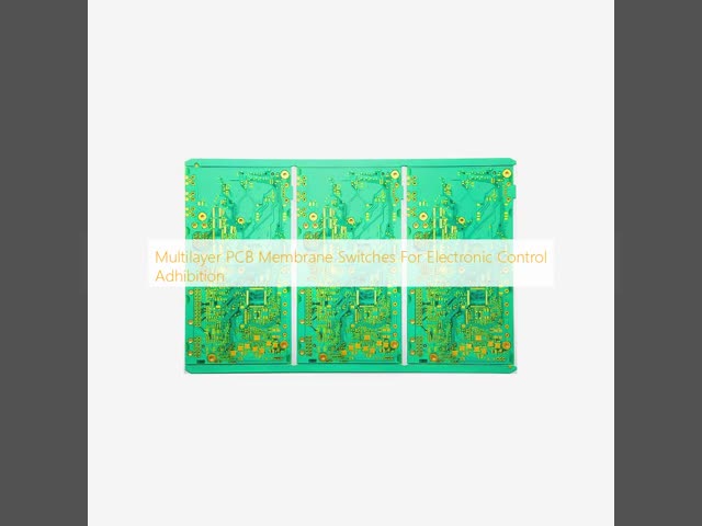 電子制御抑制用の多層 PCB 膜スイッチ
