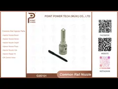 G3S101 インジェクター用デンス・コモン・レール・ノズル 295050-1911 ディーゼル燃料インジェクターノズル video