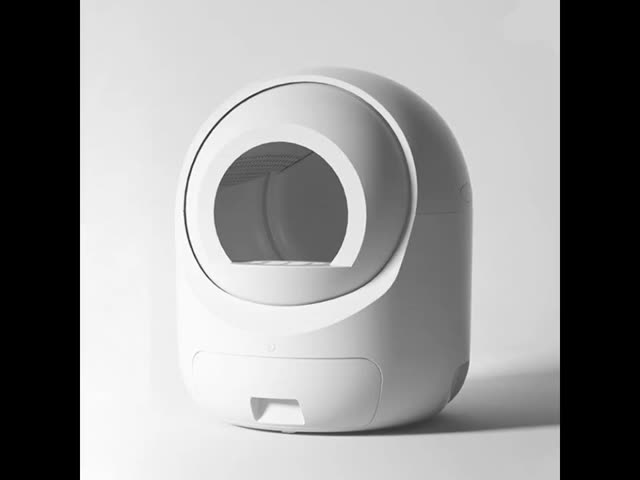 Large Capacity Smart Cat Litter Box Automatic Control Customizable Multiple Sensors