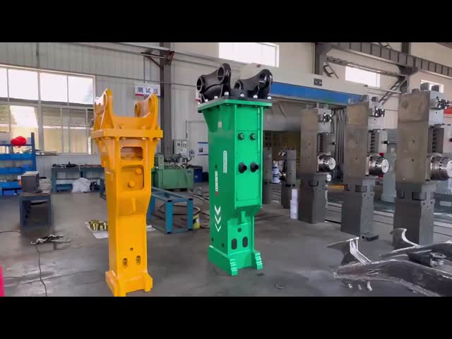 Guchuan SB121 / GCB320 2896Kg Hydraulic Breaker Rock Breaker 155mm Chisel Box Type for 28-35 Ton Excavators