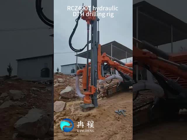 Hydraulic Surface Down-The-Hole Separated (DTH) Drilling Rig For Open-Pit Mining