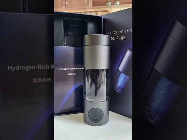 ポータブル 230ml H2ステンレス鋼 メタル 家用水素発電機 ボトル カップ 3000~6000PPB デュポント膜 美容と健康