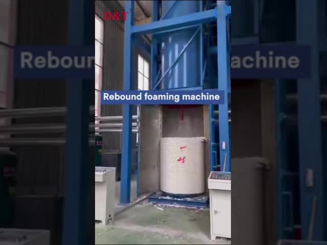 40r / Min Polyurethane Foam Rebounding Machine, linha de produção 16.7KW da esponja
