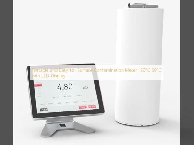 Portable Easy-to- Surface Contamination Meter -20°C 50°C With LED Display