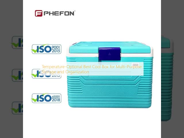 キャンプと屋外保管用のFEFON FS-54L氷冷蔵庫 (54L容量)