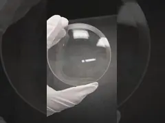 K9 Optical Hemisphere Shell K9 Glass High Light Transmittance Optical Component