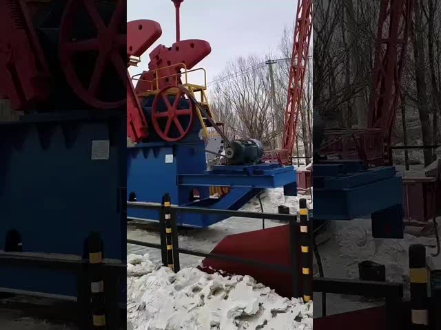 API 11E Standard Full Series Conventional Beam Crank Balance Pumping Units For Oil Well