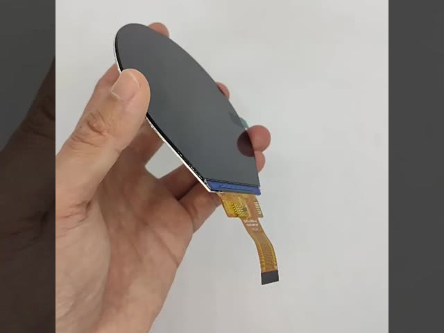 3.4 Inch Circular Lcd Display 800*800 Dots 30PINS MIPI Interface Driving IC D9365DA 300CD/M2