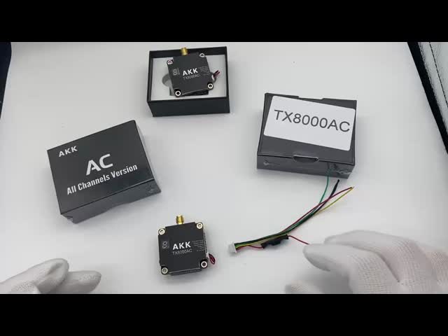 AKK 8W VTX 5.8G 8W ワイヤレスビデオトランスミッター 8000mW FPV VTX スマートオーディオをサポートする RC ドローン FPVレース