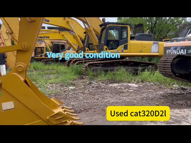 高品質のカタピラー 20T エグババター 320D2l エグババター 20 トン Cat 320 D2 Digger 用 水力クローラー エグババター