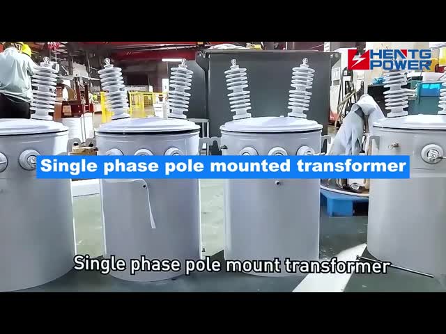 Single Phase Pole Mounted Oil Type Transformer 25/34.5KV 250KVA