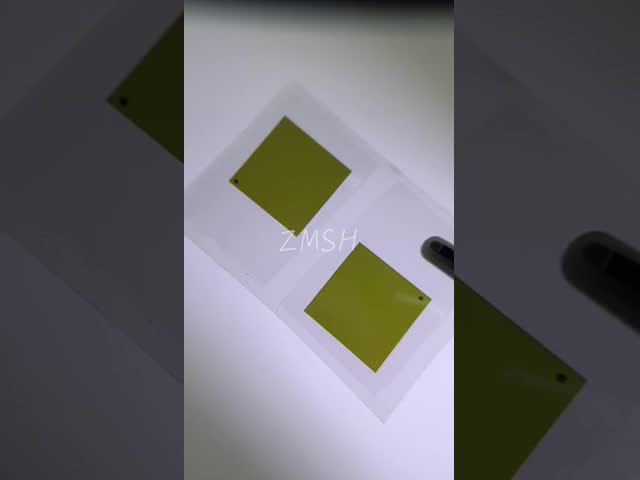 4H-N型SiC基板 10x10mmウェーハ パワーエレクトロニクス用