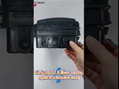 PP + GF Fiber Cable Joint Box Waterproof 290 * 190 * 110mm 24cores Capacity