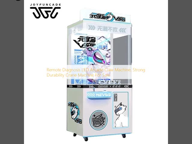 Remote Diagnosis LED Arcade Claw Machine, Strong Durability Crane Machine For Sale