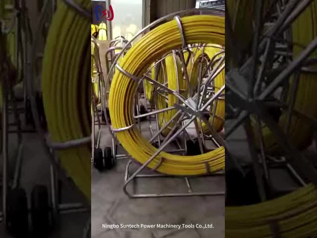 Power Engineering Fiberglass Cable Duct Rodder 13mm Traceable