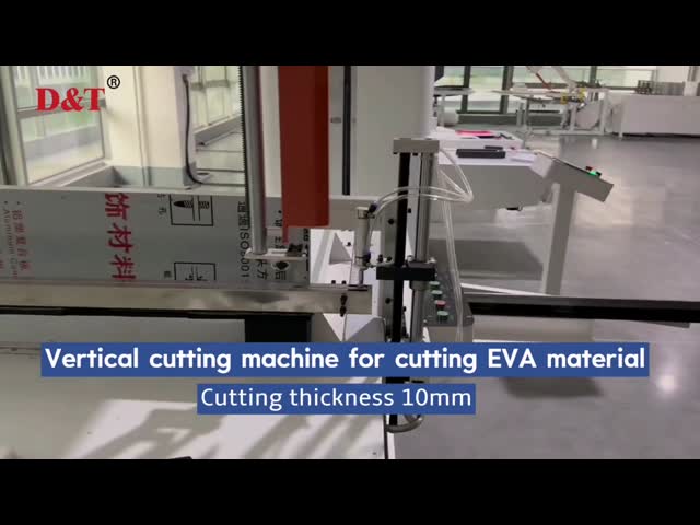 Máquina de corte vertical da espuma econômica de Full Auto para o algodão de EVA e de pérola