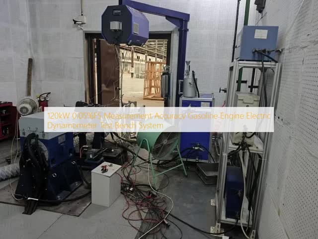 120kW 0.05%FS 測定精度 ガソリンエンジン電気ダイナモメータ試験ベンチシステム