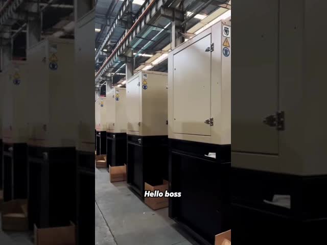 60HZ 10kw - 3000 Kw ディーゼル発電機 サイレントボックス 調整可能なサイレントディーゼル発電機