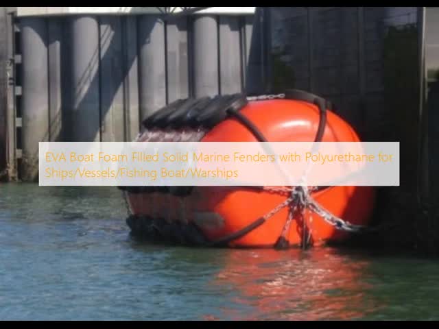 EVA Foam Filled Marine Fender Custom Sizes 0.5M-4.8M Diameter