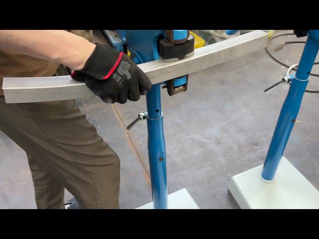 HandFormer CXSD 75 Process 1.2mm Alumnium Sheet Manual kraftformer