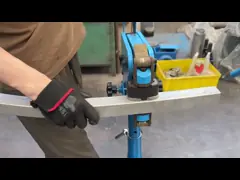 China Stainless Steel CNC Tube Punching Machine Single Hole Automatically supplier