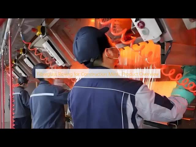 Chemical Resistant Fiberglass Roving Yarn Electrical Insulation For Construction Mesh