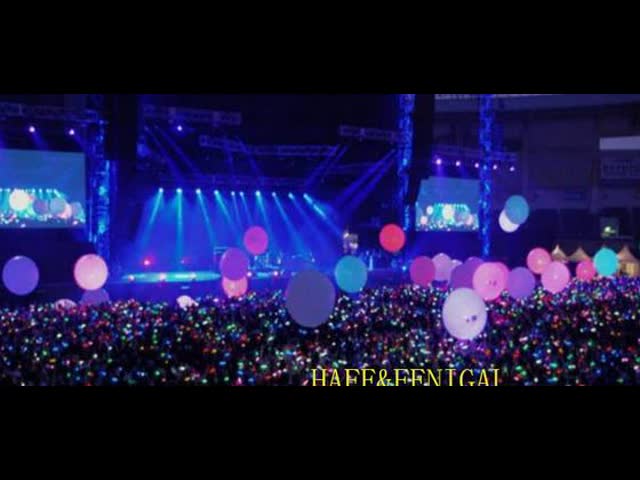 1m 3.3ft LED ビーチボール RGB 輝くボール DJ 音楽パーティーコンサートのための鮮やかな色