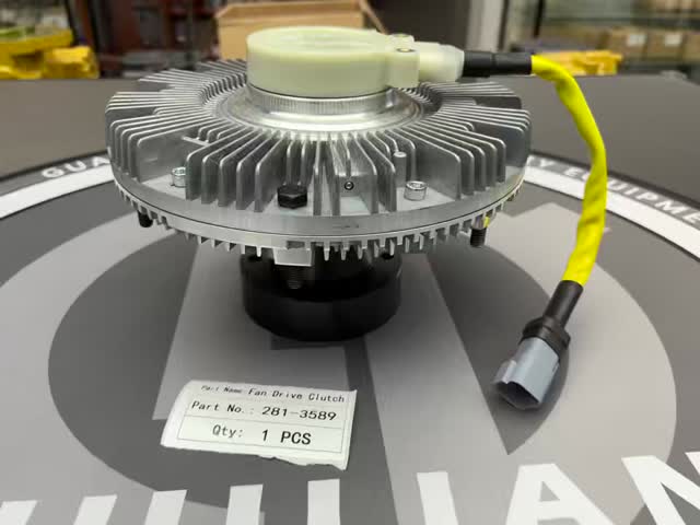 281-3589 ファン駆動クラッチ エンジン部品 油圧ポンプ 修理用 機械式油圧クラッチ 掘削機エンジン デュアルクラッチ DCT